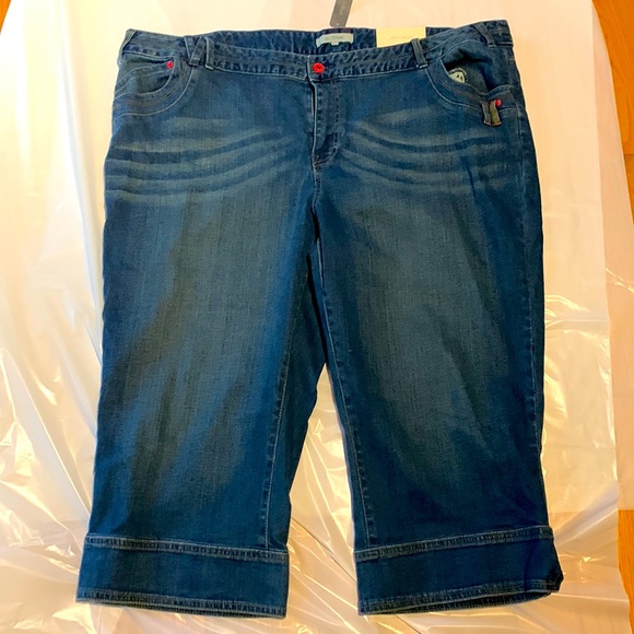 Additional Elle Crop Jeans AE Sports Torina size 24 NWT - Picture 1 of 10